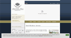 Desktop Screenshot of hotelvillamaria.it