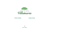 Desktop Screenshot of hotelvillamaria.rm.it