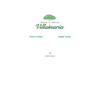 Tablet Screenshot of hotelvillamaria.rm.it